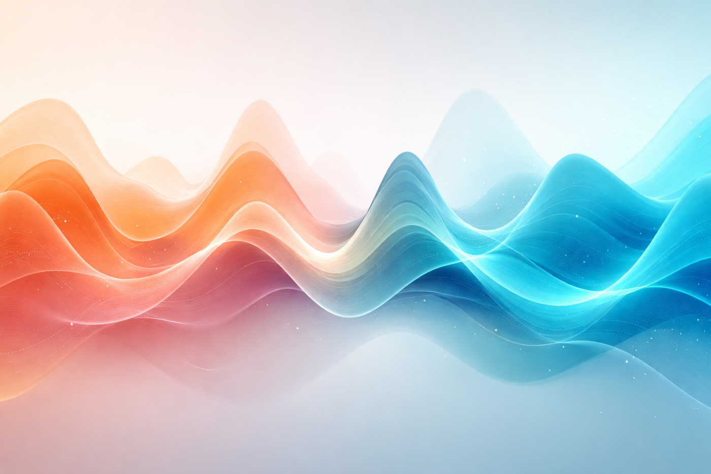 Abstract music wave background